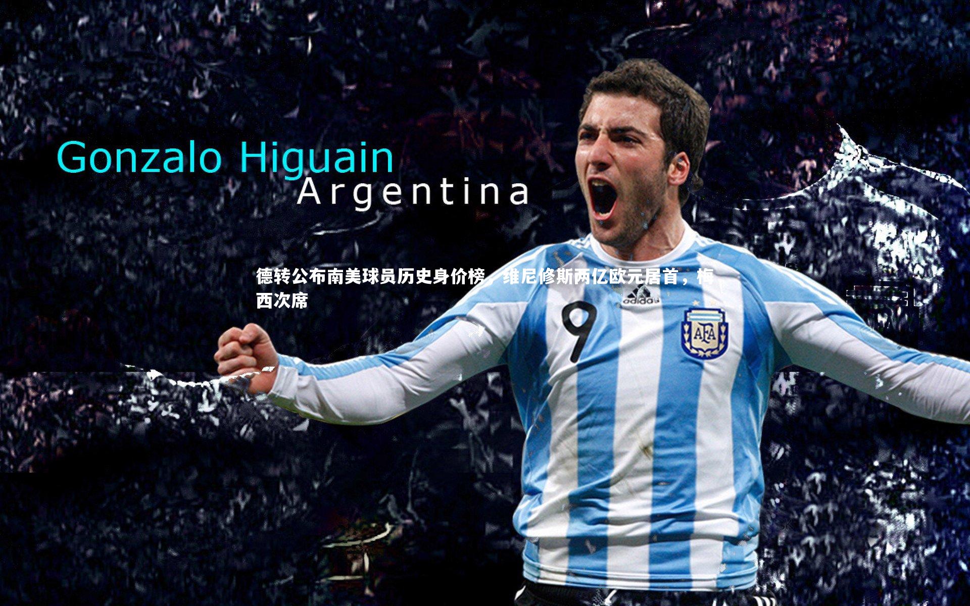 德转公布南美球员历史身价榜，维尼修斯两亿欧元居首，梅西次席